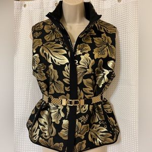 ES’Givien Black &Gold Ladies Vest